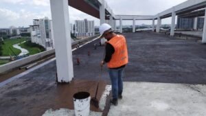 Bitumen waterproofing